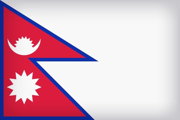 Flag of Nepal